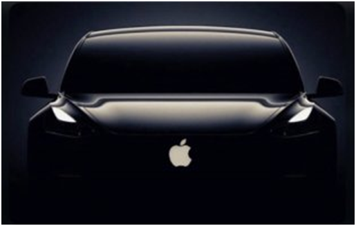 Apple electric on sale car stock