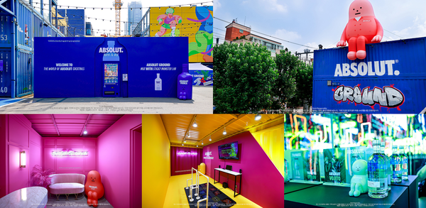 ‘ABSOLUT GROUND’ pop-up store of ABSOLUT