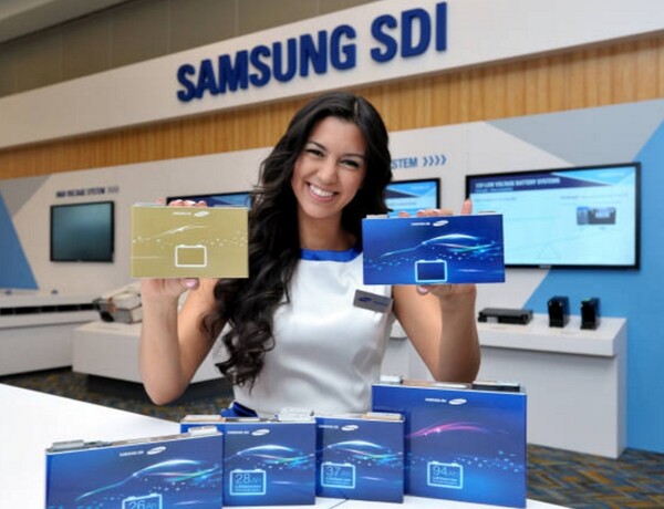 Cellules de batterie prismatiques de Samsung SDI