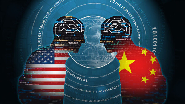 This figure shows the escalating conflict between the United States and China in the information technology trade field.